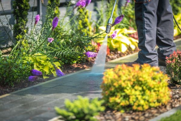 Sidewalk Pressure Washing in Ventura