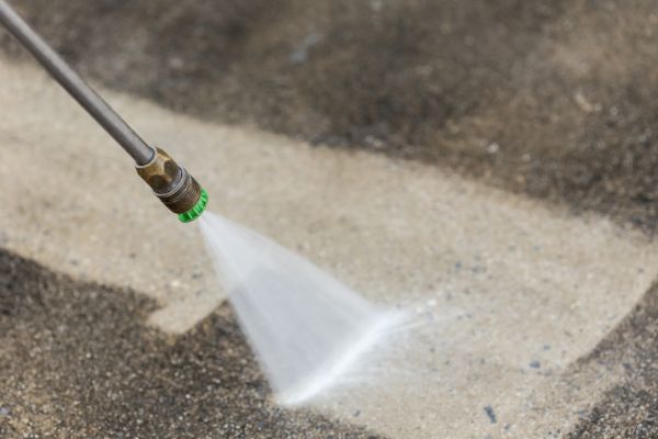 Garage Floor Power Washing in Ventura