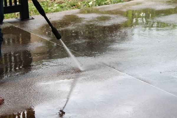 Concrete Deck Cleaning in Ventura