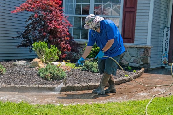 Brick Walkway Cleaning in Ventura