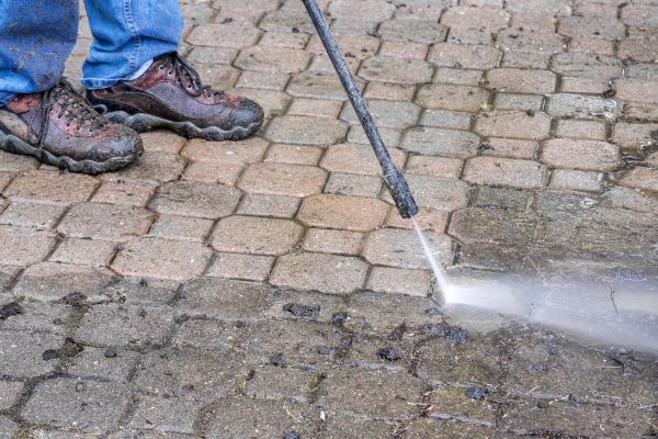 Stone Patio Cleaning in Ventura