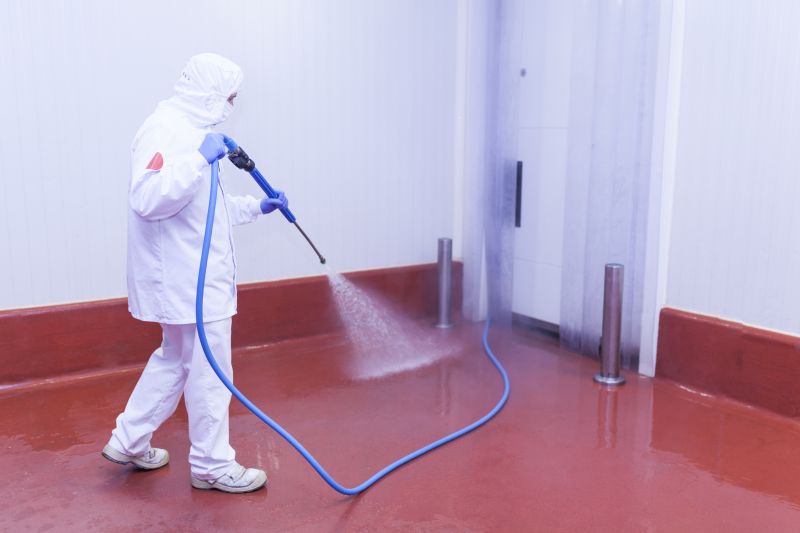 Cleaning a Commercial Building